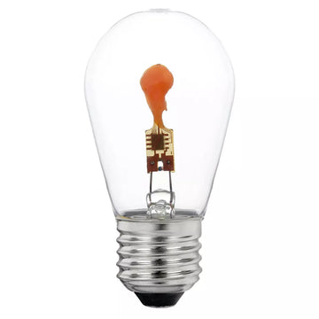 Inverted Flicker Flame Decorative LED Bulb